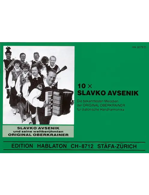 10 x Slavko Avsenik Band 1